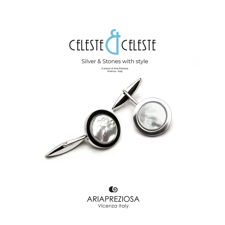 Gemelli per camicia argento hotsell