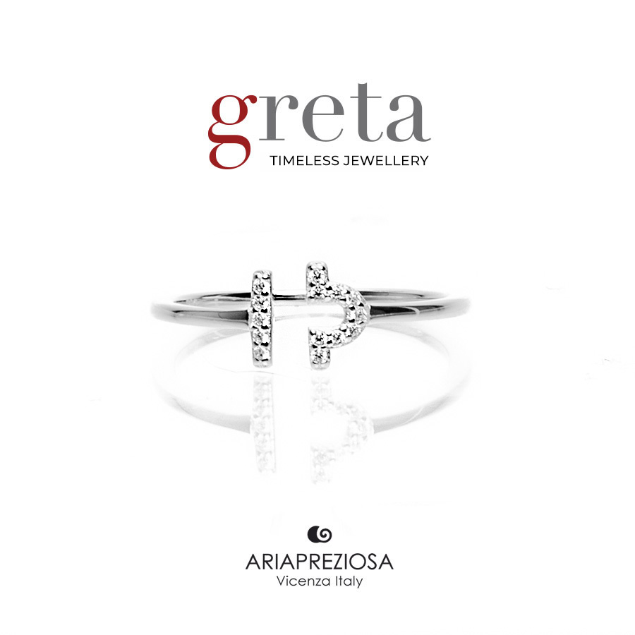 Set Completo Gioielli collana orecchini e anello regolabile da donna in  argento 925 placcato oro bianco con zirconi blu 